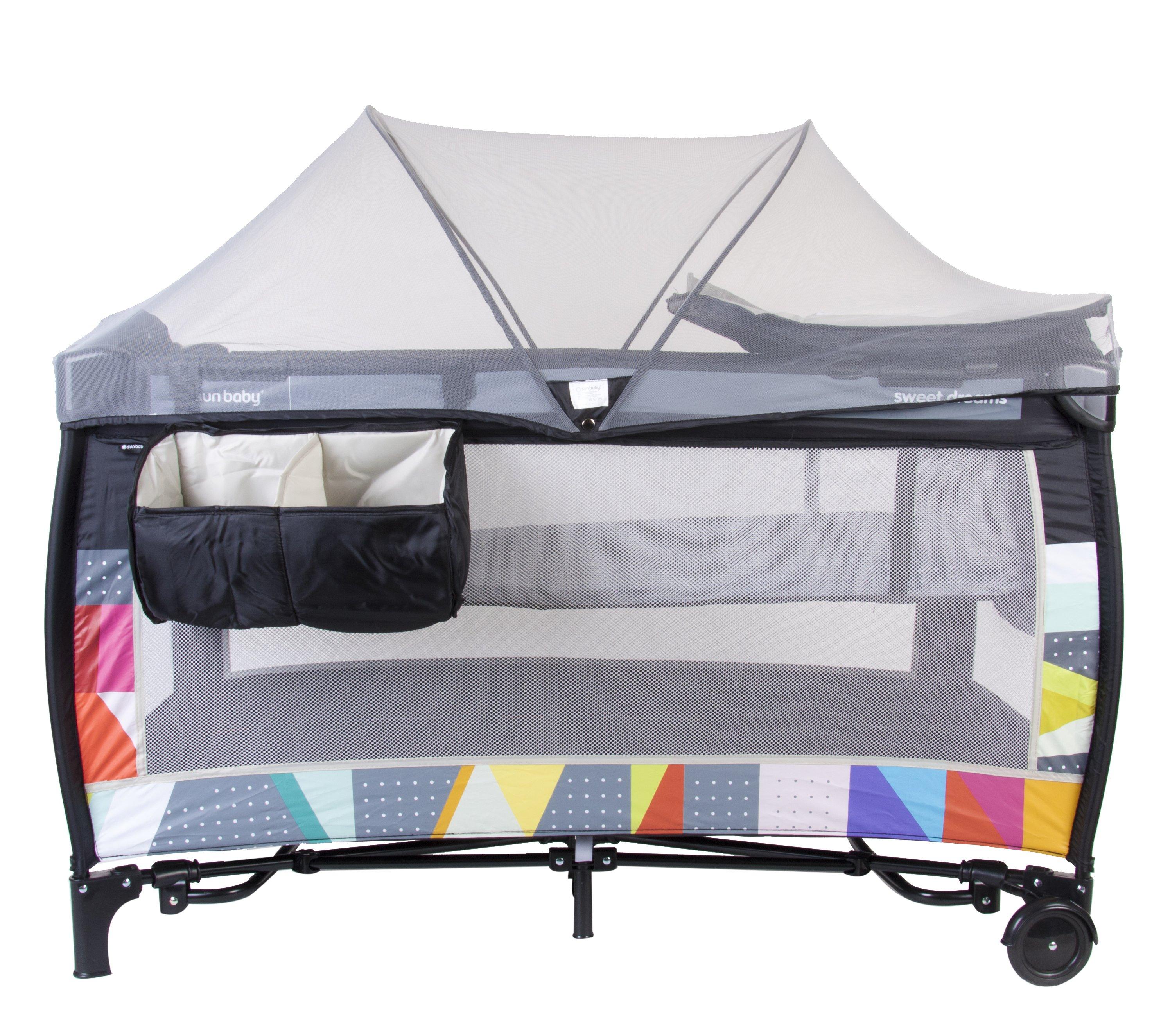 Travel cot deals tent baby