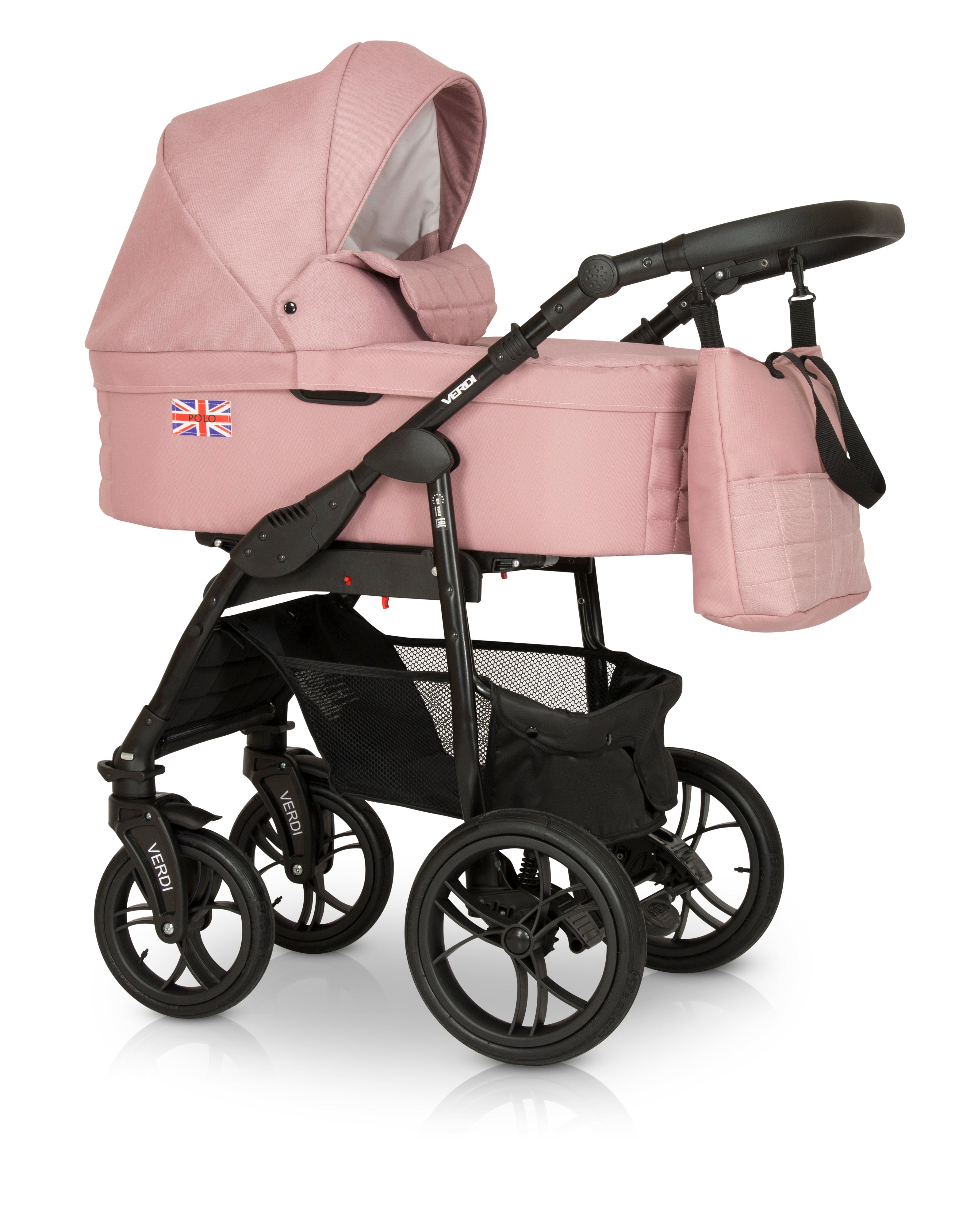 Pink prams 3 in hot sale 1